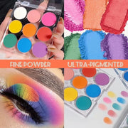 SUAKE 9 Colorful Light to Dark Matte Eyeshadow