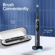 Oral-B iO Series 8 Electric Toothbrush with 2 Replacement Brush Heads, Violet Ametrine - Product Image