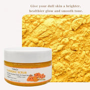 Turmeric Facial Cleanser And Face Scrub Two Piece Set for Face & Body, Turmeric Skincare Set for Women - Product Image