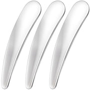 3pcs Mini Metal Makeup Spatula, Reusable Cosmetic Cream