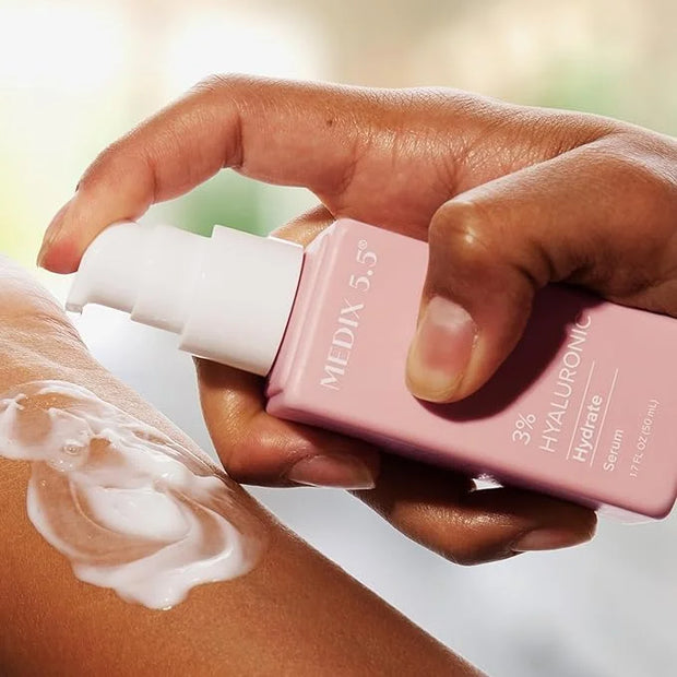 MEDIX 3% Concentrated Hyaluronic Acid Hydrating Gel Body Booster Dry Skin Moisturizer, Anti Aging Skin Care Booster For Re...