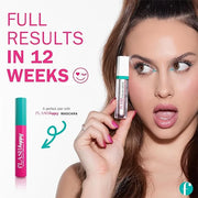 fLASH Eyelash Serum Mini for Long, Curled Natural Lashes - Enhances & Strengthens, Safe & Effective Formula for Contact We...