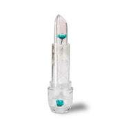 Blossom Zodiac Sign Vanilla Scented Moisturizing Roll-On Lip Gloss with Crystals + pH Technology Color Changing Crystal St...