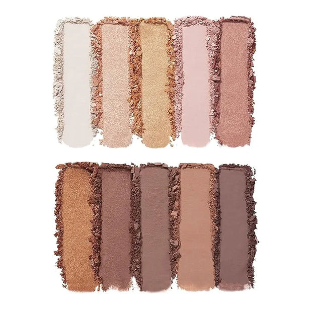 e.l.f. Perfect 10 Eyeshadow Palette, Ten Ultra-pigmented Neutral Shades, Blendable Formula, Vegan & Cruelty-free, Need It ...