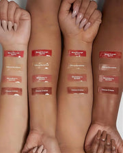 4 Pack Lip Gloss Set of Lip Gels, Tinted Lip Balm to Deepen & Enhance Moisturizing Jelly Lip Gloss - Everyday Lip Makeup -...