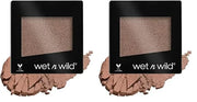 wet n wild Color Icon Satin Eyeshadow Single | High Pigment Long Lasting | Nutty (Pack of 2) - Product Image