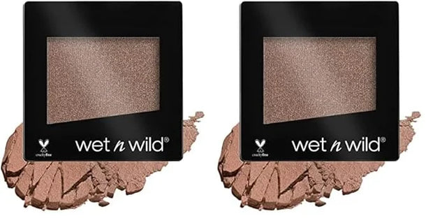 wet n wild Color Icon Satin Eyeshadow Single | High Pigment Long Lasting | Nutty (Pack of 2) - Product Image