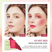 MEICOLY Multi Use Makeup Blush Stick,On-the-Go 2-in-1 Lip Cheek Cream Blush Stick,Waterproof Solid Face Blush Makeup Cheek...