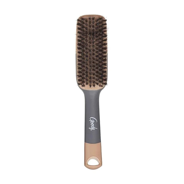 Goody Detangle It Boar Bristle Hair Brush, Use as a Detangling or Styling Brush, Conditions & Boosts Shine, Helps Tackle K...