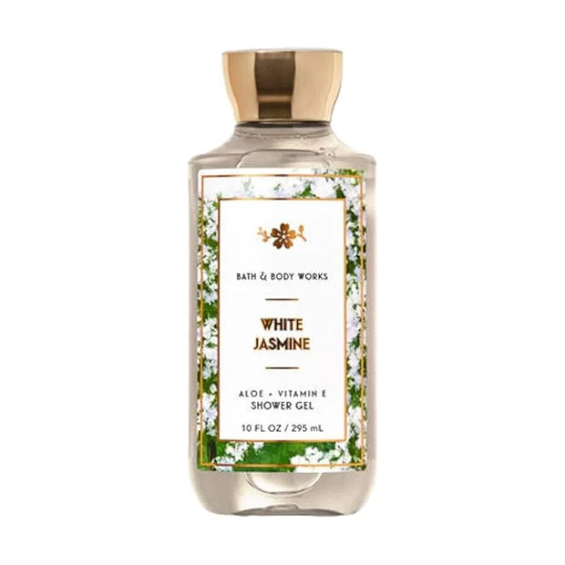 Bath & Body Works Signature Collection Shower Gel For Women10 fl oz (White Jasmine) - Product Image