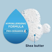 Lubriderm Daily Moisture Body + Face Wash, Hydrating Body Wash + Moisturizing Facial Cleanser with Pro-Ceramide & Shea But...