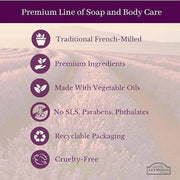 A La Maison de Provence Natural Aluminum-Free Deodorant | Unscented | Traditional French Milled Formula | Long Lasting Saf...