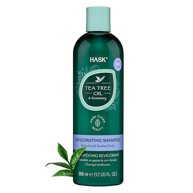 HASK Tea Tree & Rosemary Oil Scalp Care Shampoo - 12 fl oz - Product Image