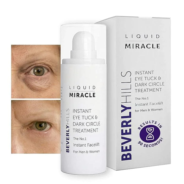 Beverly Hills Instant Facelift Anti Aging Eye Serum Treatment & Mens Instant Facelift Bundle with Discount - For Dark Circ...