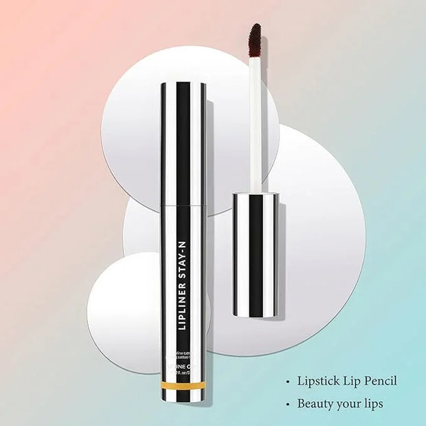 Peel Off Lip Liner Stain – Velvet Lip Glkoss Long-Lasting, Moisturizing & Non-Sticky Matte Lip Lacquer, Pigmented, Smudge-...