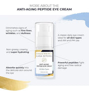 Alana Mitchell Anti-Aging Peptide Eye Cream Hyaluronic Moisture Boost Serum - Product Image