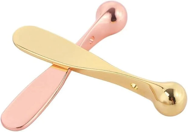 Eye Cream Spoon, Cosmetic Spatulas Eye Roller Massage Stick Eye Cream Applicator Eye Massage Tool Skin Care Tool for Women...