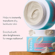 Bliss Ex-glow-sion Super Rich Face Moisturizer for Dewy, Radiant Skin | Advanced Shea Butter Nourishes & Hydrates | 100% V...