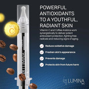 Triple Face & Caffeine Eye Serum - Firming & Smoothing with Vitamin C & Coffee Arabica - Lift & Minimize Fine Lines & Wrin...