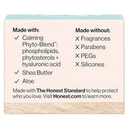 Honest Beauty Sensitive Skin Calm + Renew Eye Balm | Moisturizing + Firming | Hypoallergenic, Fragrance Free, Vegan | 0.5 ...