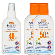 Safe Sea Anti-jellyfish Sting Protective Lotion- SPF50- Hypoallergenic Jellyfish & Sea Lice Prevention Sunscreen (for Kids...