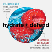 Avon Anew Hydra Fusion De-Puffing Eye Serum with Hyaluronic Acid, Caffeine & Raspberry Antioxidants, Cooling Ceramic Tip, ...