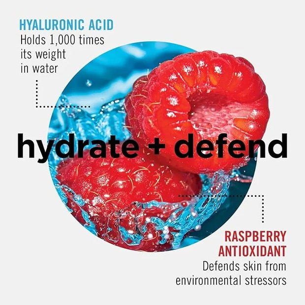 Avon Anew Hydra Fusion De-Puffing Eye Serum with Hyaluronic Acid, Caffeine & Raspberry Antioxidants, Cooling Ceramic Tip, ...