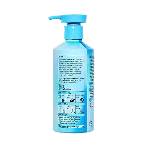 Eva NYC H2-Whoa Hydrating Conditioner, Inflused with Hyaluronic Acid and Voilet Rice Water, 8.8 fl oz - Product Image