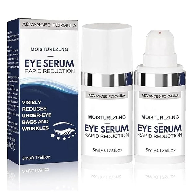 Rapid Reduction Eye Serum, Anti Aging Serum Visibly Reduces Under-Eye Bags, Sunlit Rose- Satin Finish, Nourishing Eye Seru...