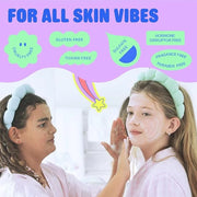 Skincare Start Young Bundle Gift Set | 3-Step Gentle Skin Care Routine for Tweens | Alcohol-Free & Safe | Includes Squeaky...