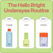 Bubble Skincare Morning Rays Brightening Eye Cream - Vitamin C Under Eye Cream for Dark Circles & Puffiness - Enriched wit...