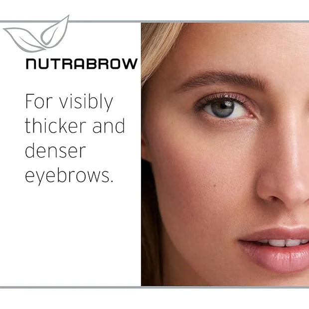 NutraBrow Eyebrow Enhancer - Eyebrow Growth Serum for Thicker Brows in 8-12 Weeks I Eyebrow Serum to Grow Brows I Made in ...