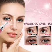 Caffeine Eye Cream for Dark Circles and Puffiness,Under Eye Cream for Fine Lines Wrinkles and Bags,Eye Care Eye Roller Ser...