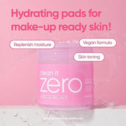 BANILA CO Clean It Zero 3-Step Skincare Set | Original Cleansing Balm 180ml + Foam Cleanser 150ml + Pink Hydration Toner P...