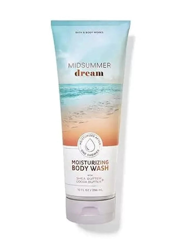 Bath and Body Works Midsummer Dream Moisturizing Body Wash 10 fl oz / 296 mL - Product Image