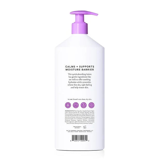 Billie Soothe Comforting Body Lotion, Oat Milk + Ceramides, 18oz - Product Image