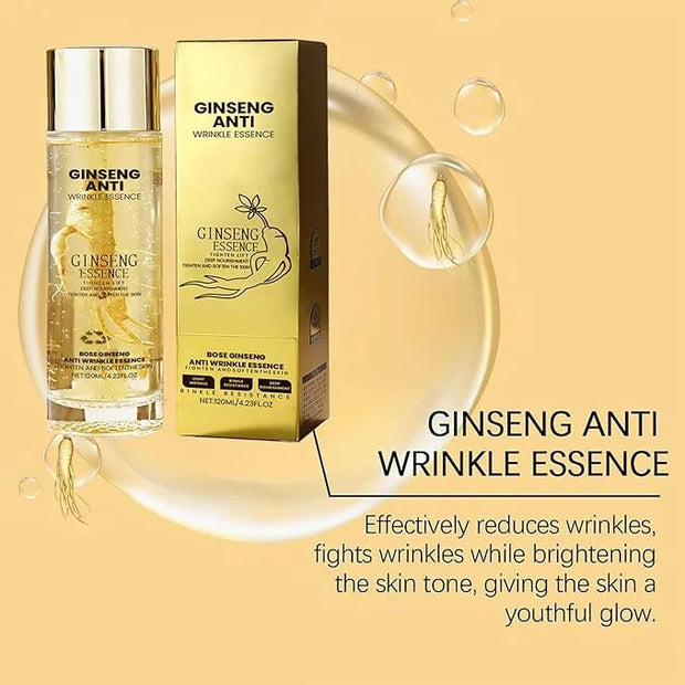 Ginseng Essence Anti Wrinkle Essence, Ginseng Essence Water-100% Wild Ginseng From Himalayas, Anti-Aging Hydrating Serum W...