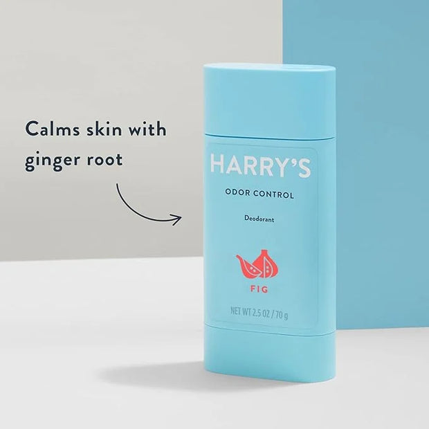 Harry's Aluminum Free Deodorant for Men - Odor Control, Stone, Fig, Redwood Scent, 2.5 Oz, 3-Pack, Men Deodorant Aluminum ...