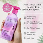 EVANYC Hair Conditioner, Mane Magic 10-in-1, 8.8 fl oz, Sulfate Free, Strengthening Conditioner for Dry Hair and All Hair ...