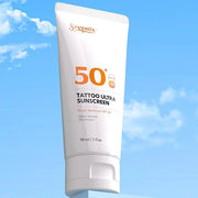 Sexymix Tattoo Sunscreen Lotion, Tattoo Aftercare SPF 50 90mL Sunscreen Lotion, Waterproof, Prevents Tattoo Fading, Non-Gr...