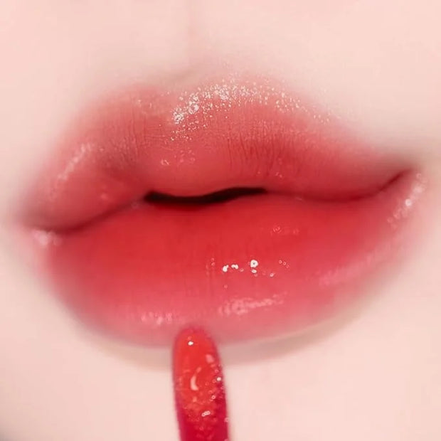 Lip Potion Aqua Glow No.4 Apple Drop | Hydrating, Non-Sticky Gloss with Sheer Radiance | 0.3 Oz - Product Image