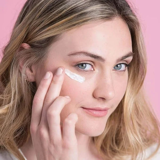 Anti Aging Eye Cream for Women Men. Vegan Eye Cream for Dark Circles Puffiness Wrinkles 1 OZ 50 Days Supply - Product Image