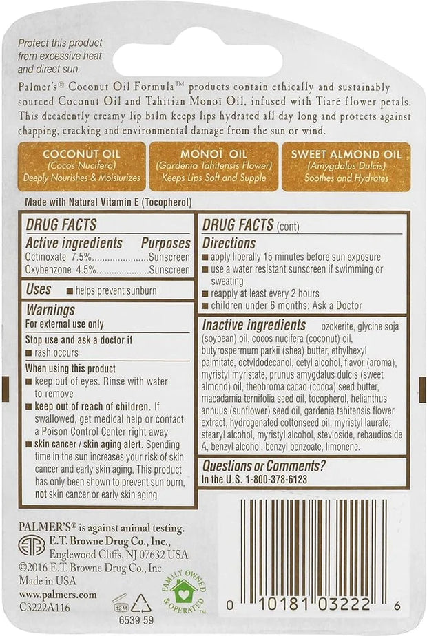 Palmer's Coconut Oil Formula Lip Balm