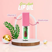 Hydrating Lip Glow Oil - Plumping Lip Oil Gloss Tinted for Lip Care and Dry Lips, Non Sticky & Fresh Texture, Shiny and Mo...