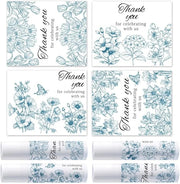 OLYCRAFT 100Pcs Self-Adhesive Lip Balm Tag Wrapping