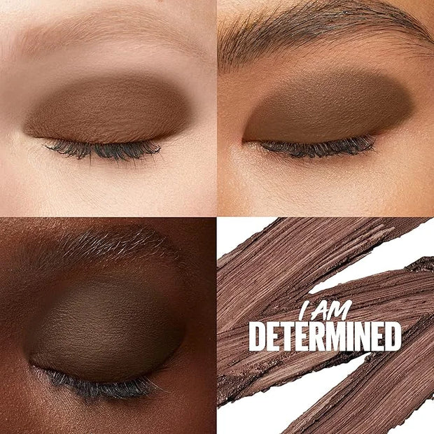 Maybelline Color Tattoo Longwear Multi-Use Eye Shadow Stix, Eye Makeup, I am Determined (Dark Brown Matte) - Product Image
