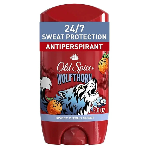 Old Spice Aluminum Free Deodorant for Men, 24/7 Odor Protection, 24/7 Freshness & Lasting Scent, Goes on Clear, Wolfthorn ...