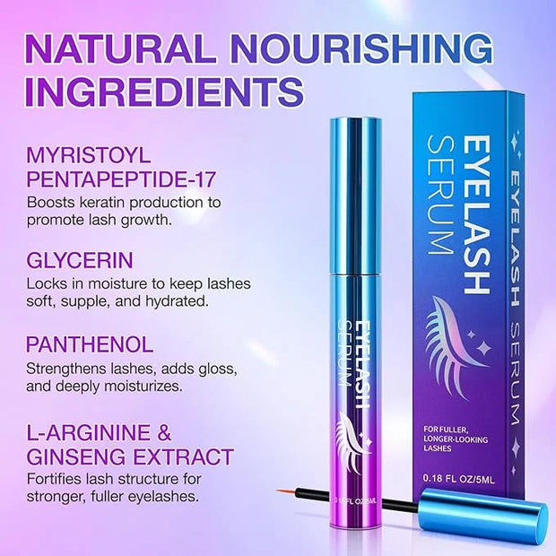 Lash Serum - Rapid Eyelash Growth Serum,eyelash serum,Enhancing Growth Thickness,Boost Thicker, Fuller, and Longer Lashes ...