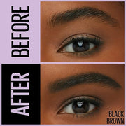 Maybelline Express Brow 2-In-1 Pencil and Powder Eyebrow Makeup, Black Brown, 1 Count - Product Image
