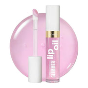 REVLON Super Lustrous Glimmer Lip Oil, Moisturizing & Tinted, Shiny Finish, Made with Plant-Based Squalane, 005 Vio-lit, 0...